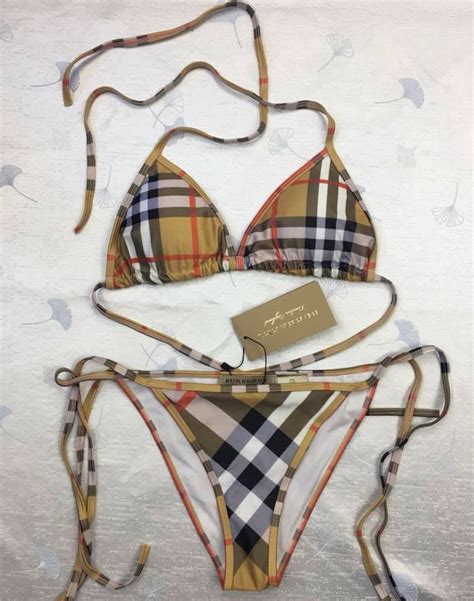 burberry 1 piece swim woman|burberry dupe bikini.